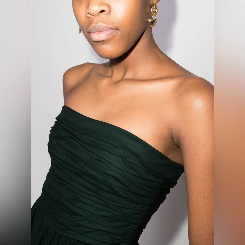 NWT Reformation Lissa Dress - Green - Picture 4 of 8